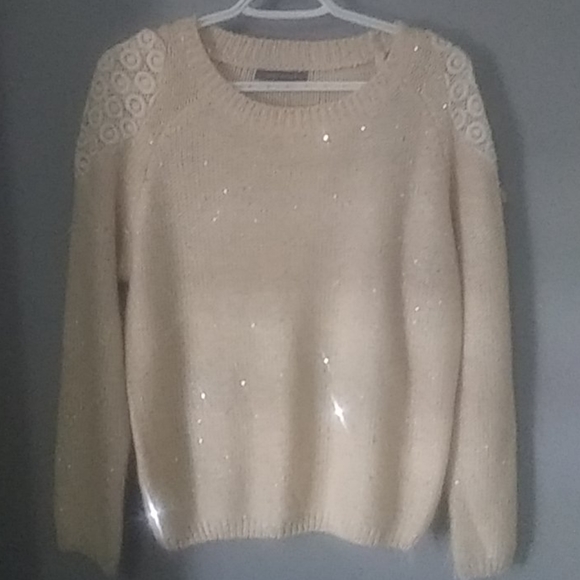 Winter sweater . with hints of sparkle in the wool - Picture 1 of 1